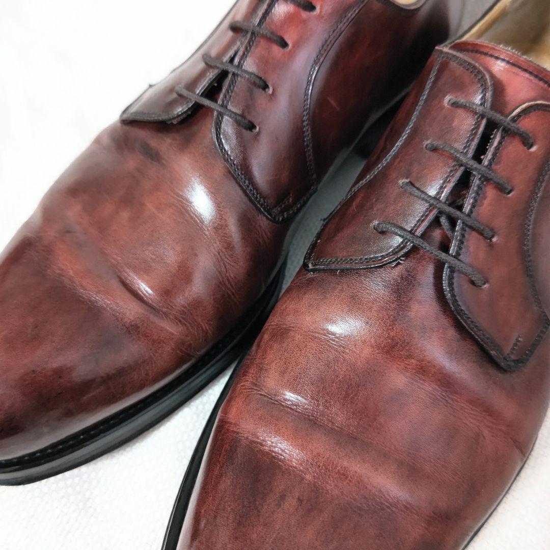 MAGNANNIマグナーニ13935プレーントゥレザービジネスドレスシューズ40