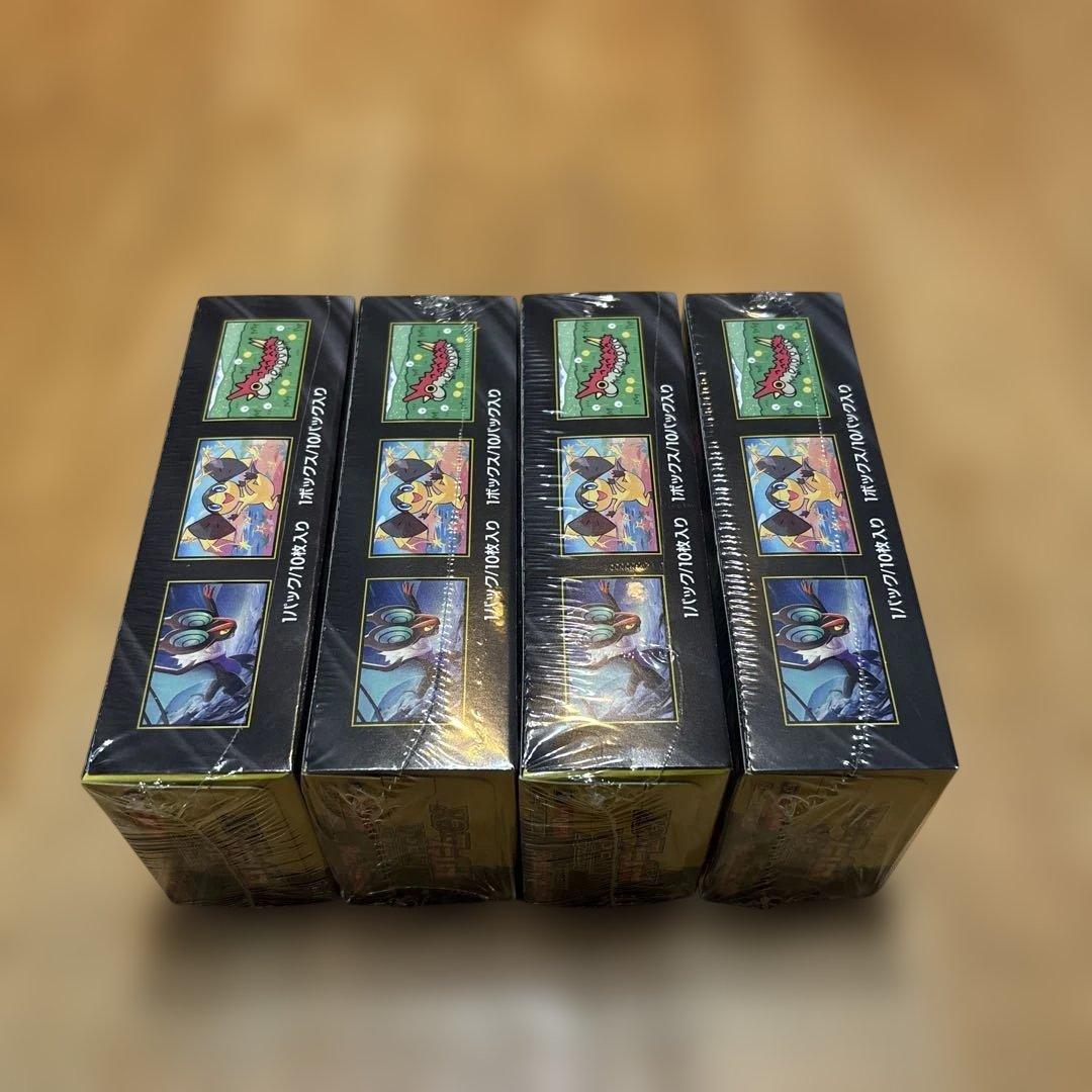 【新品未開封】ポケモンカード MEGAドリームex 4BOX シュリンク付き