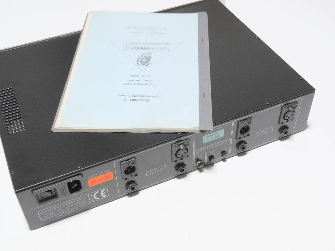 Behringer ベリンガー MDX8000 マルチバンドコンプレッサー取説付