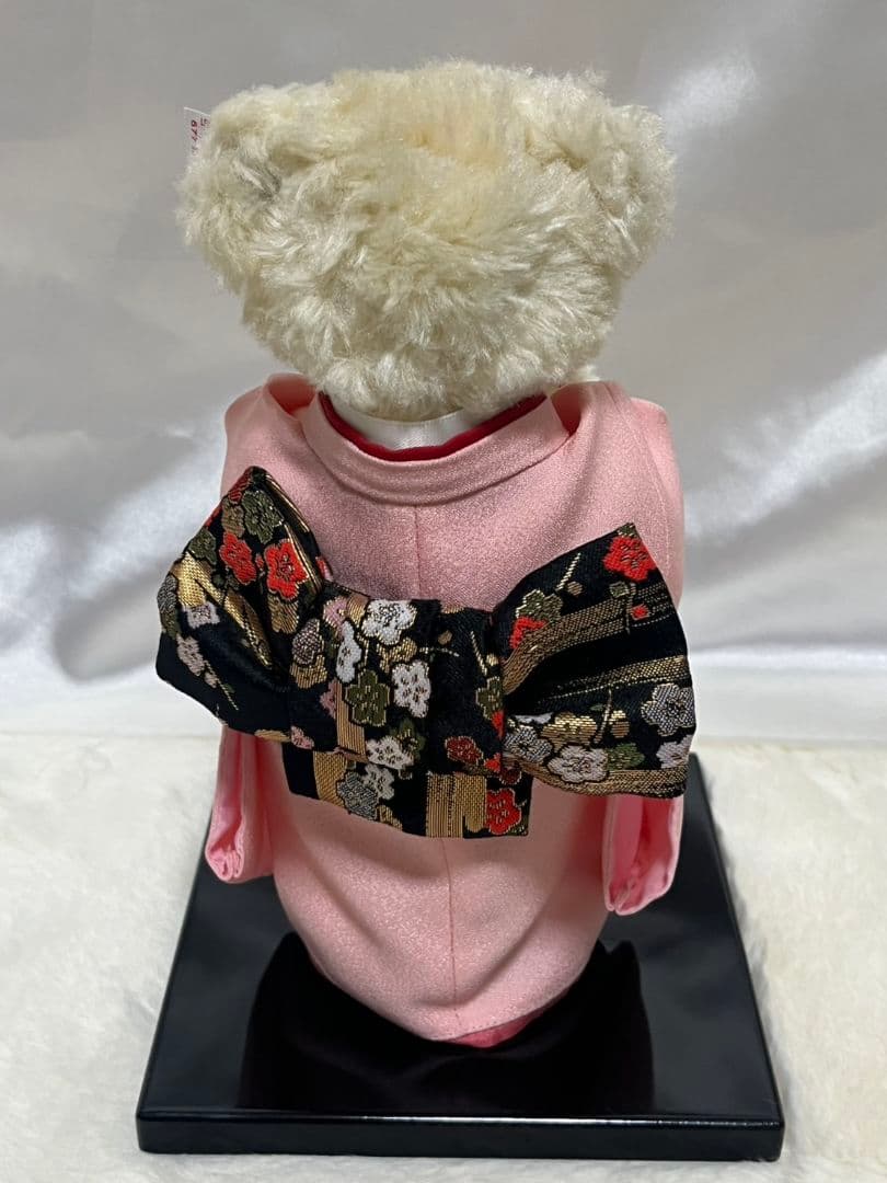 【限定品】Steiff シュタイフ 遠州流茶道 コラボ テディベア 着物姿