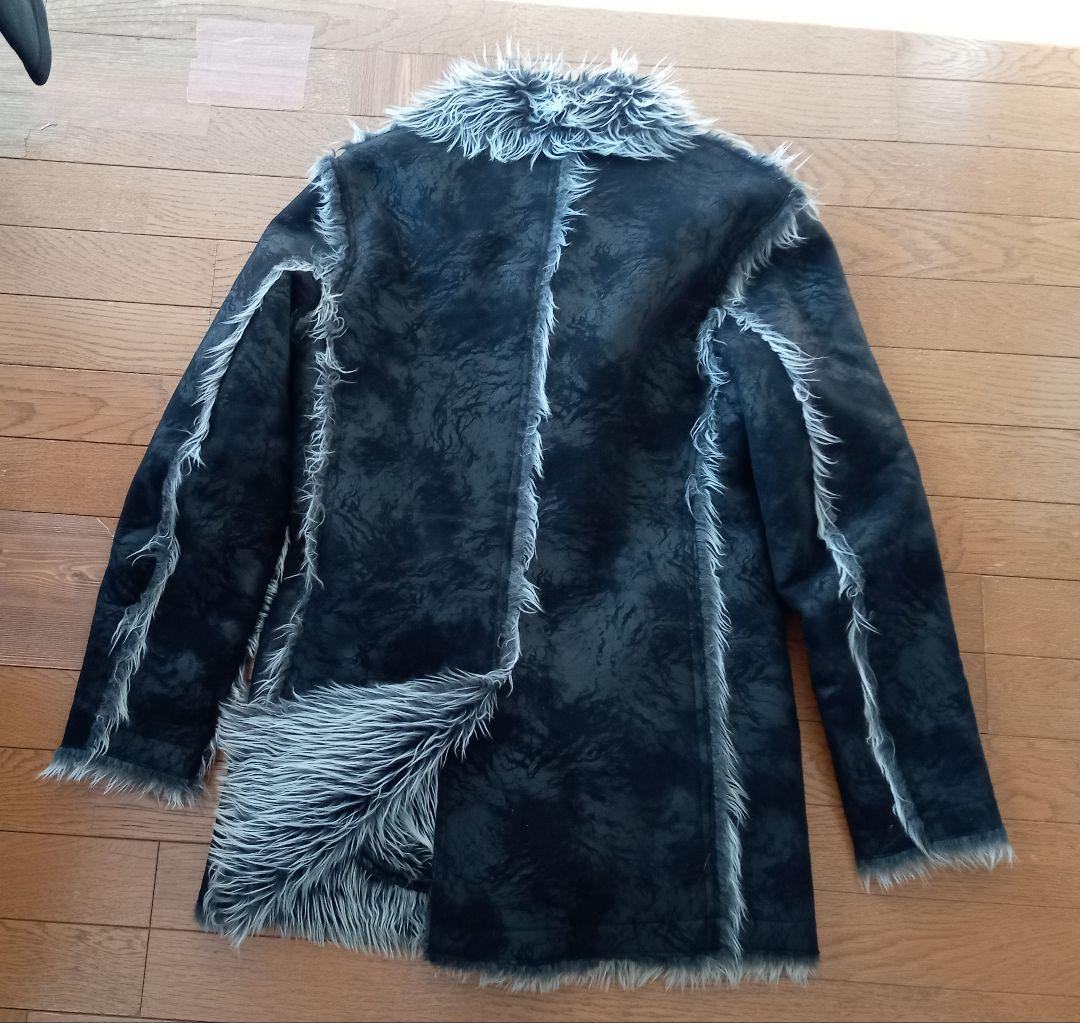 美品　TETE HOMME　ムートン　ファー　毛皮　アーカイブ　y2k