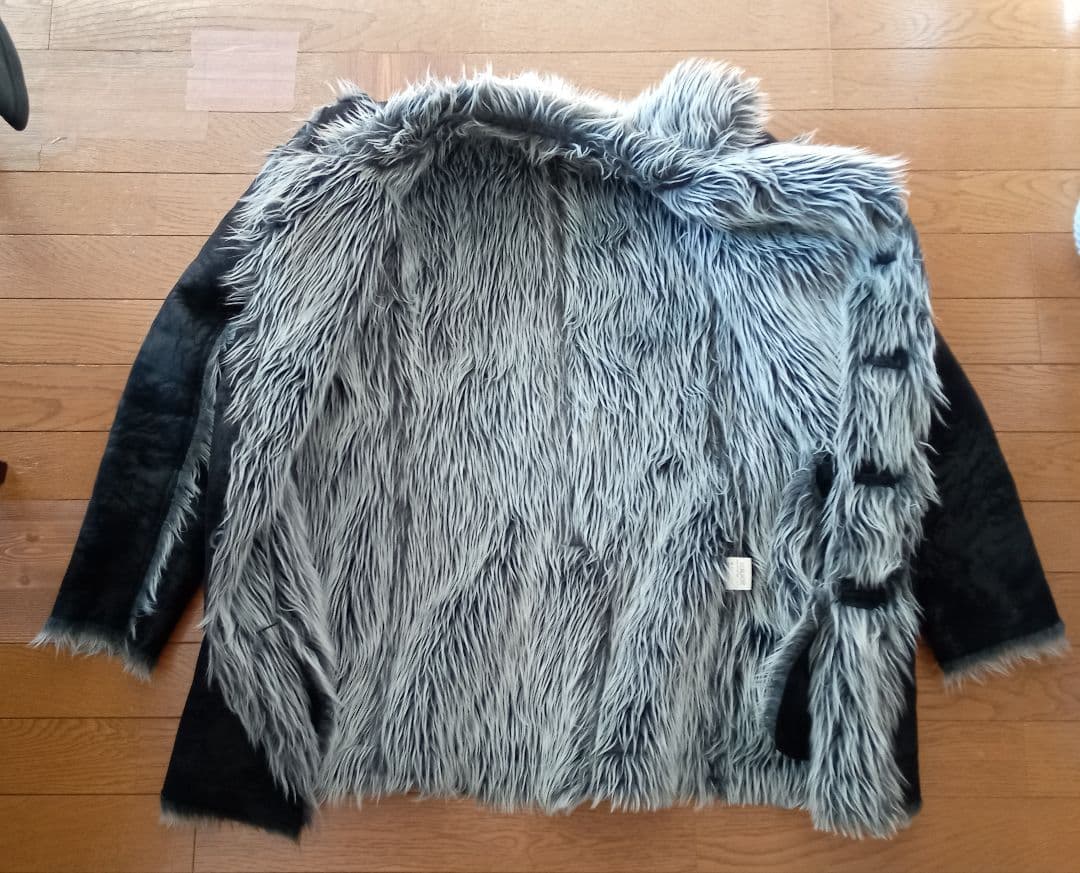 美品　TETE HOMME　ムートン　ファー　毛皮　アーカイブ　y2k