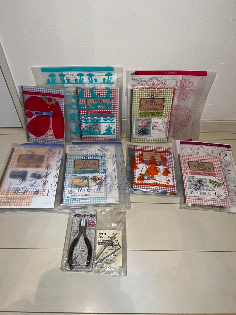 L*i様 値下げ！新品フェリシモ　がま口手芸レッスンキット7点セット　工具セット