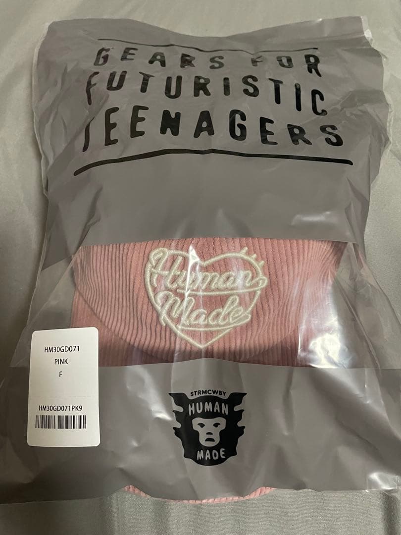 ⭐️タイムセール中⭐️Human Made コーデュロイキャップ ピンク