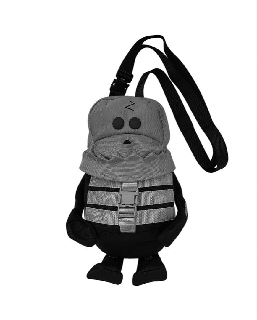 Bounty Hunter SKULL-KUN Pouch ブラック/グレー