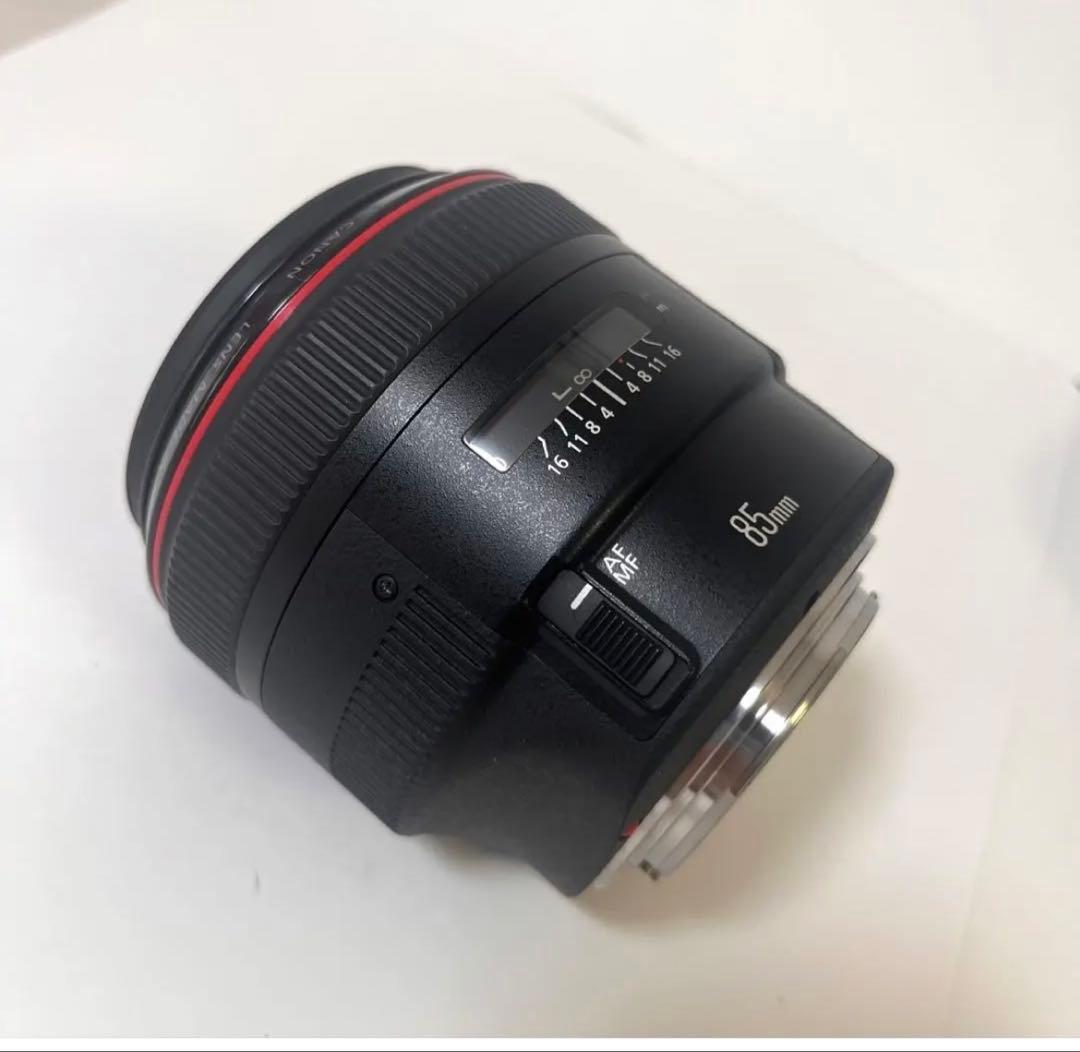 Canon EF85mm F1.2 LⅡ 中望遠レンズ 元箱付き美品