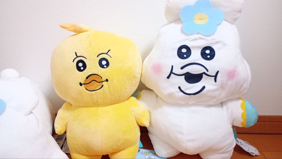 非売品レア♥新品♥んぽちゃむリュックいっしょにねんね♥きみまろBIGぬいぐるみ♥