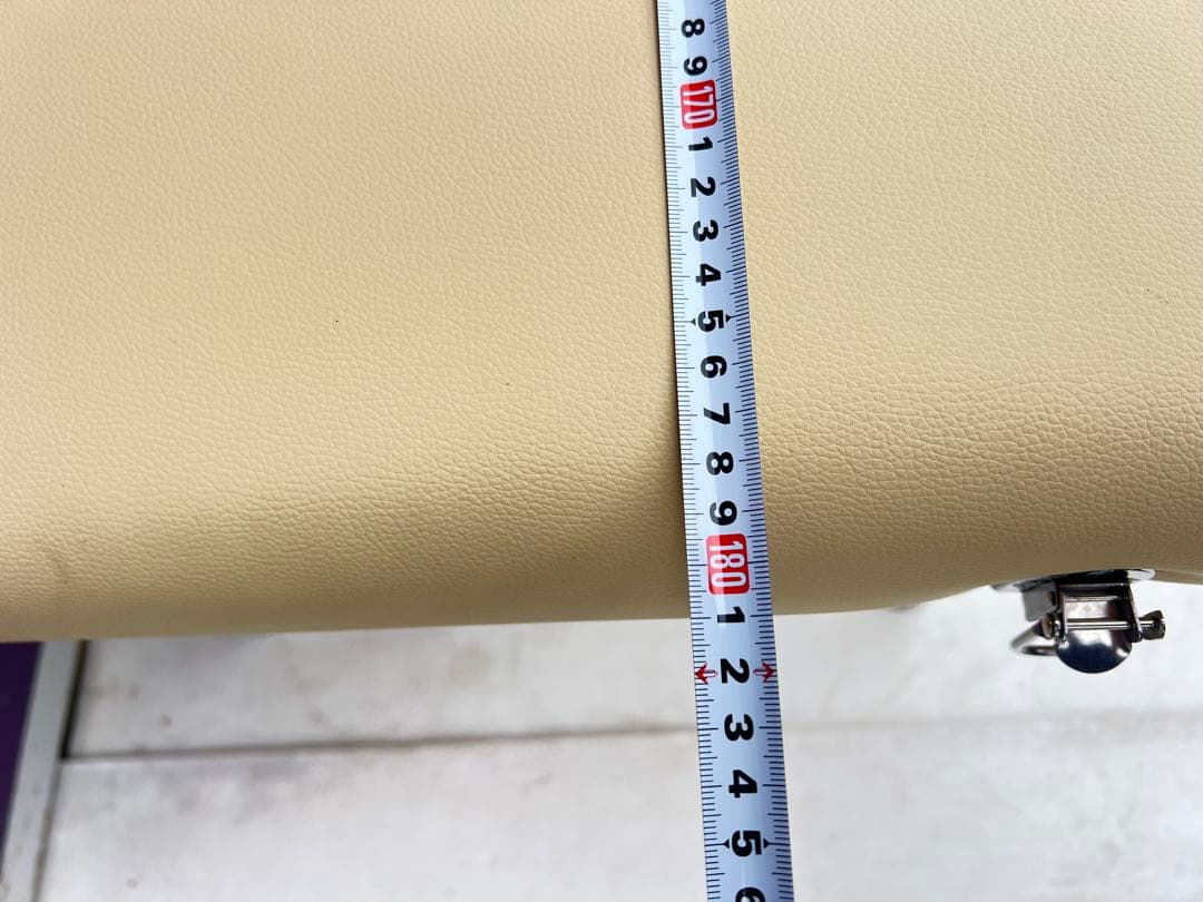 ベンチ付き折りたたみベッドほぼ未使用品