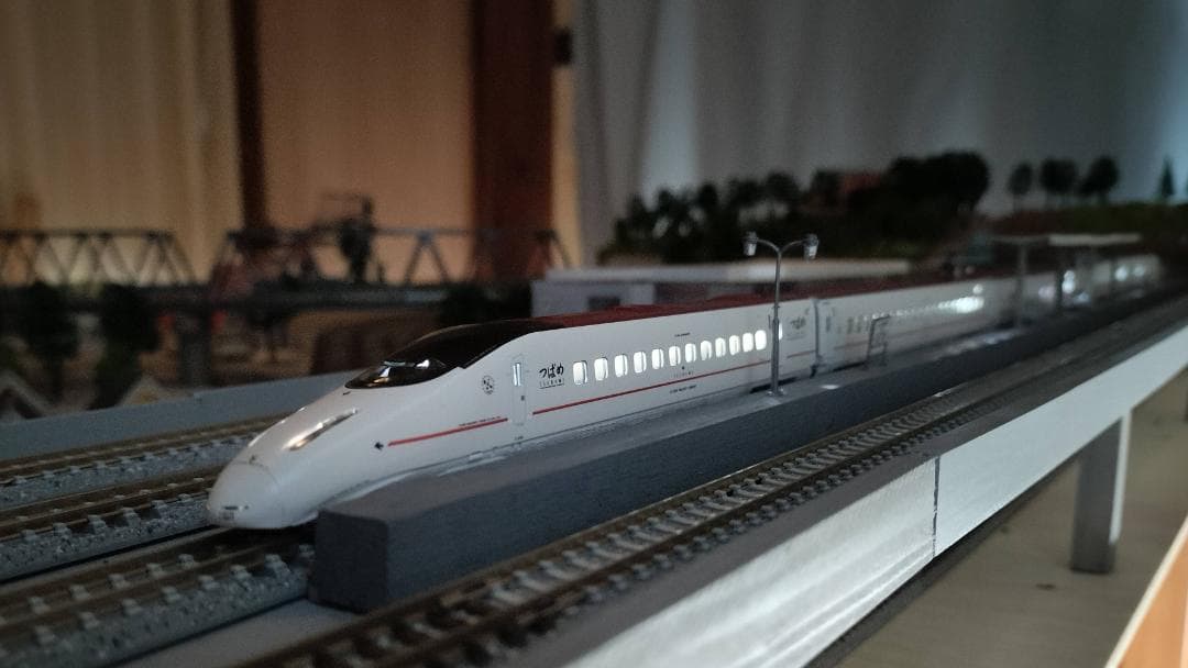 26　Nゲージ 九州新幹線800系つばめ　6両セット　室内灯付　【即購入可】