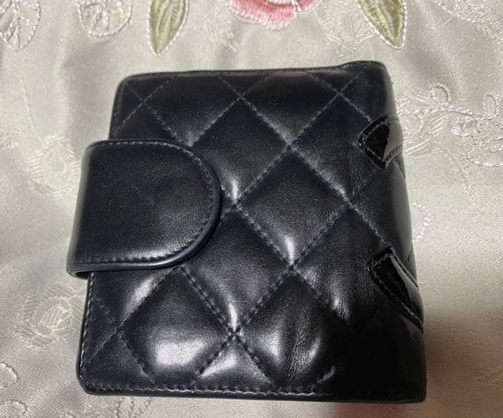 CHANEL カンボンライン 折り財布