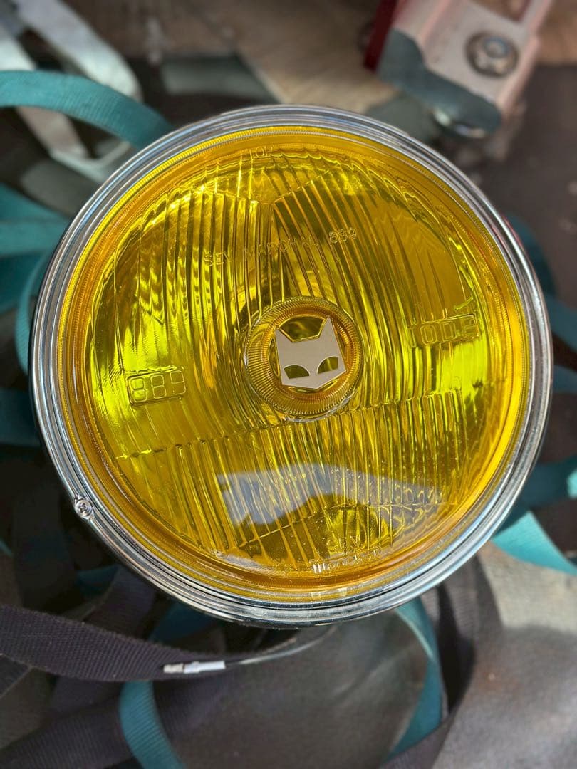 マーシャル　ヘッドライト　単車用 バブ　CBX ゴキ　ザリ　などに