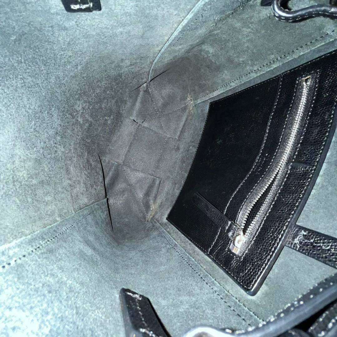 ✨未使用に近い✨　 CELINE バーティカルカバ　黒　バッグ　ハンド