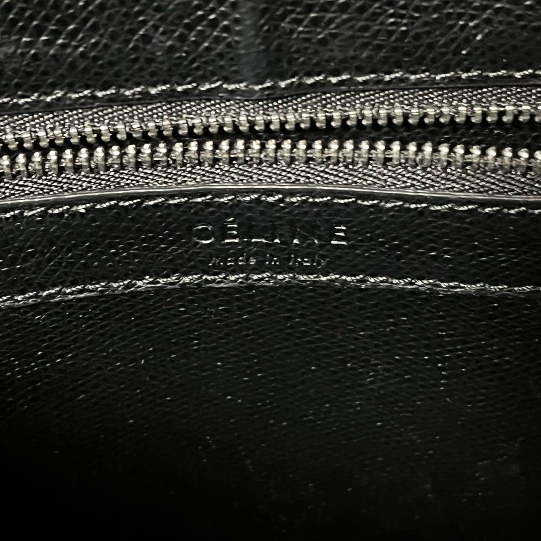✨未使用に近い✨　 CELINE バーティカルカバ　黒　バッグ　ハンド