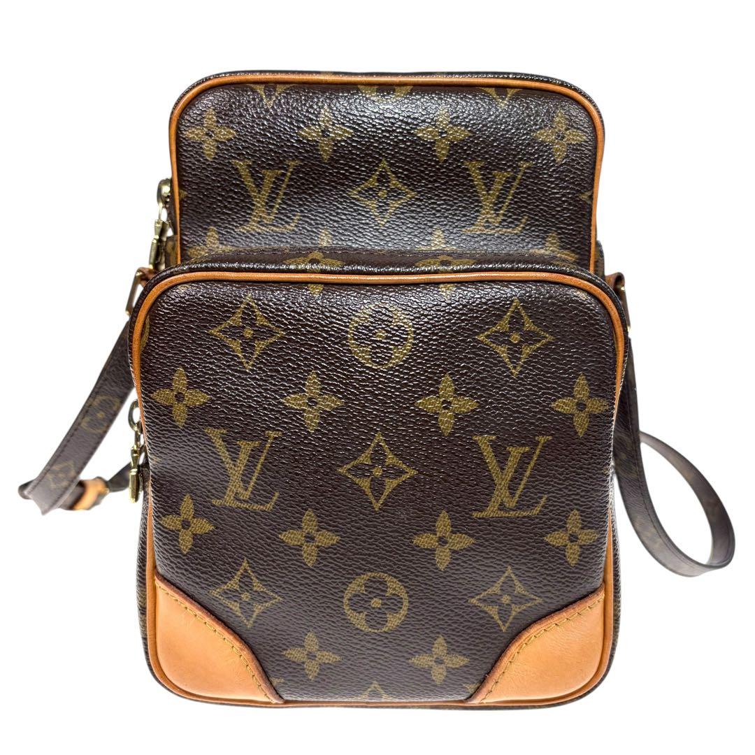 美品 LOUIS VUITTON アマゾン ミニショル a989
