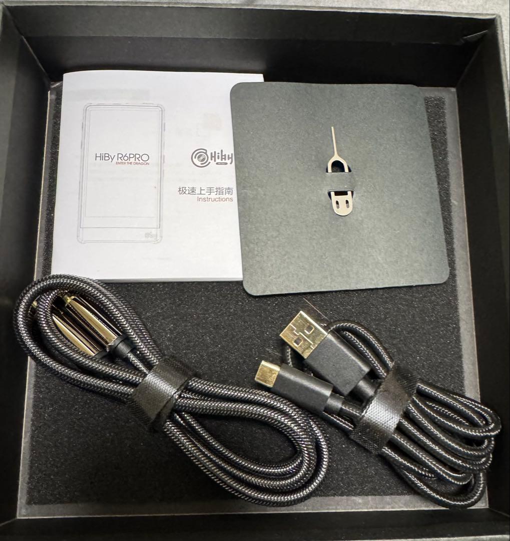hiby R6 pro AL レザーケース　ポーチ　名機　元箱あり