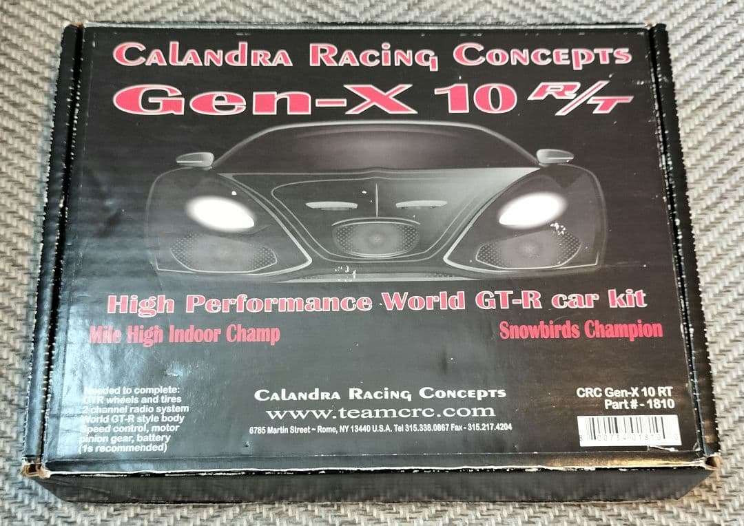 ラジコン　CRC CRC Gen−X10 R/T　セット売り