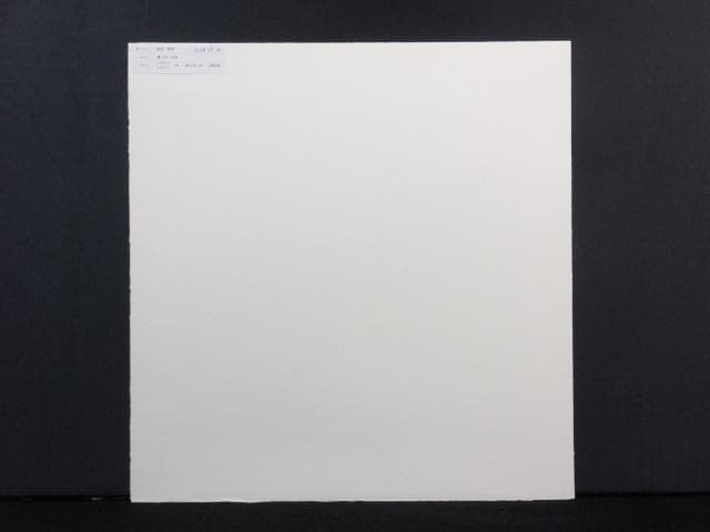 前田常作 直筆サイン『蓮（白）の図』リトグラフ＆シルクスクリーン　0829N