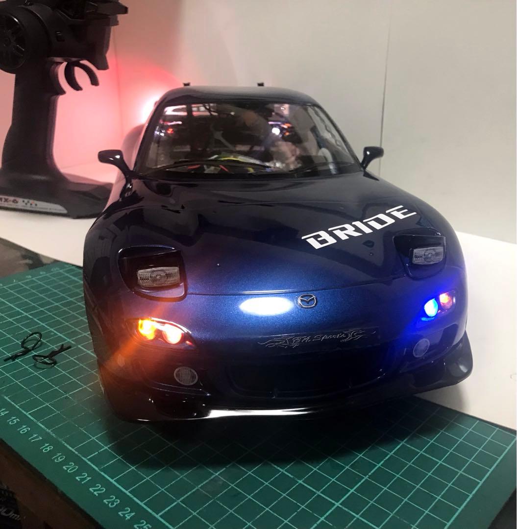 ラジコン タミヤ TT-02 入門者向け新品セット マツダ RX-7 MX-6④