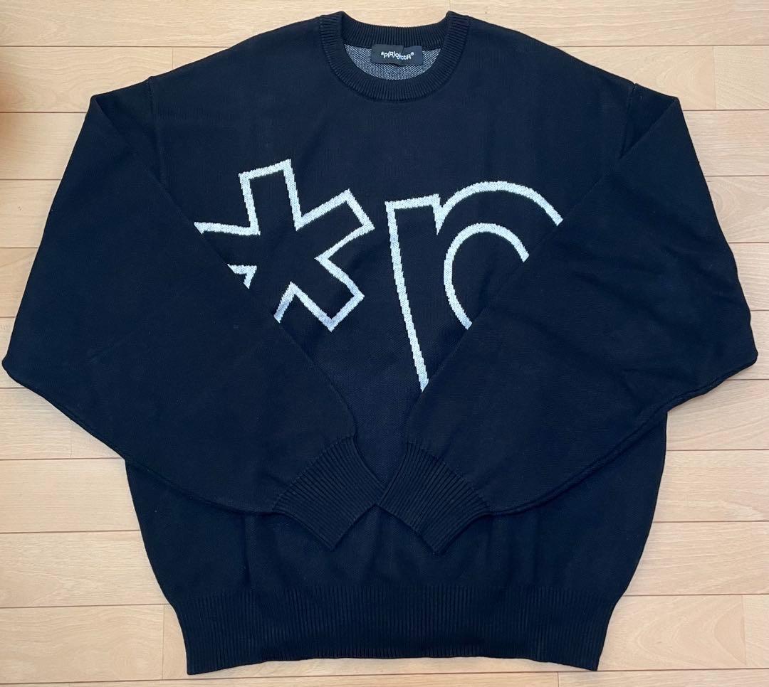 *p(R)ojectR® Logo Knit Sweater ロゴニットセーター