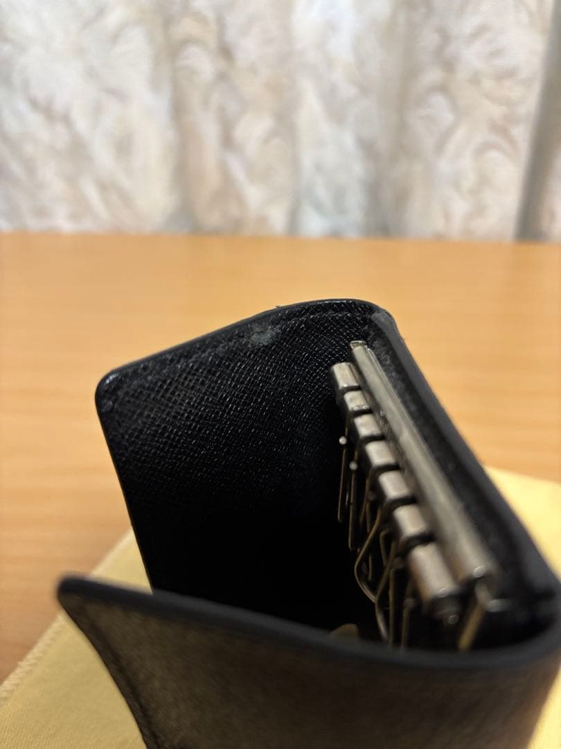 LOUIS VUITTONダミエグラフィットミュルティクレ6連キーケースUSED