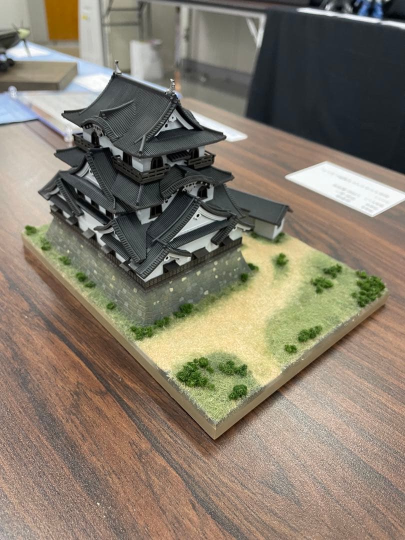 1/350 童友社 彦根城【完成塗装品】