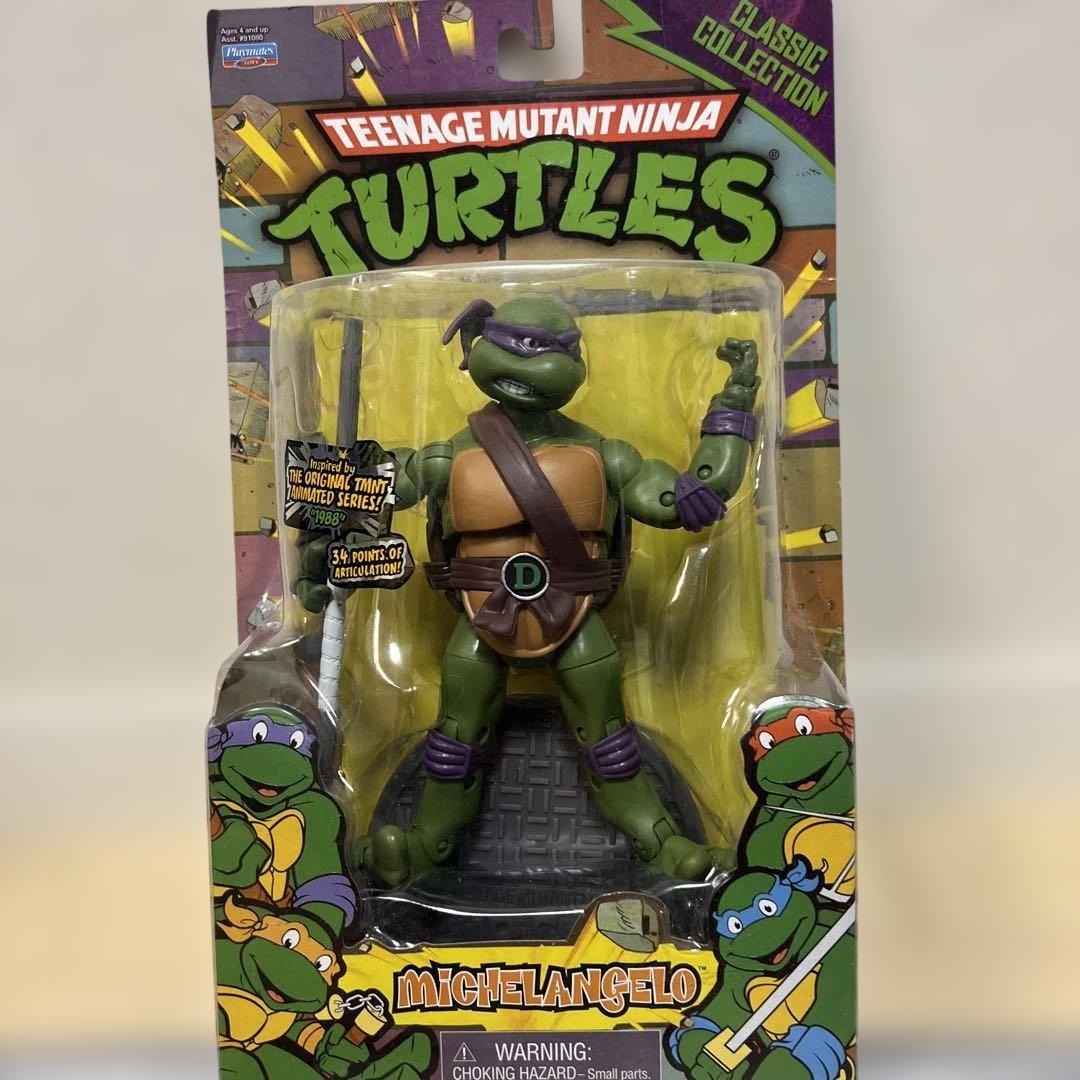 未開封　宝物　ティーンエイジ・ミュータント・ニンジャ・タートルズ4体セット