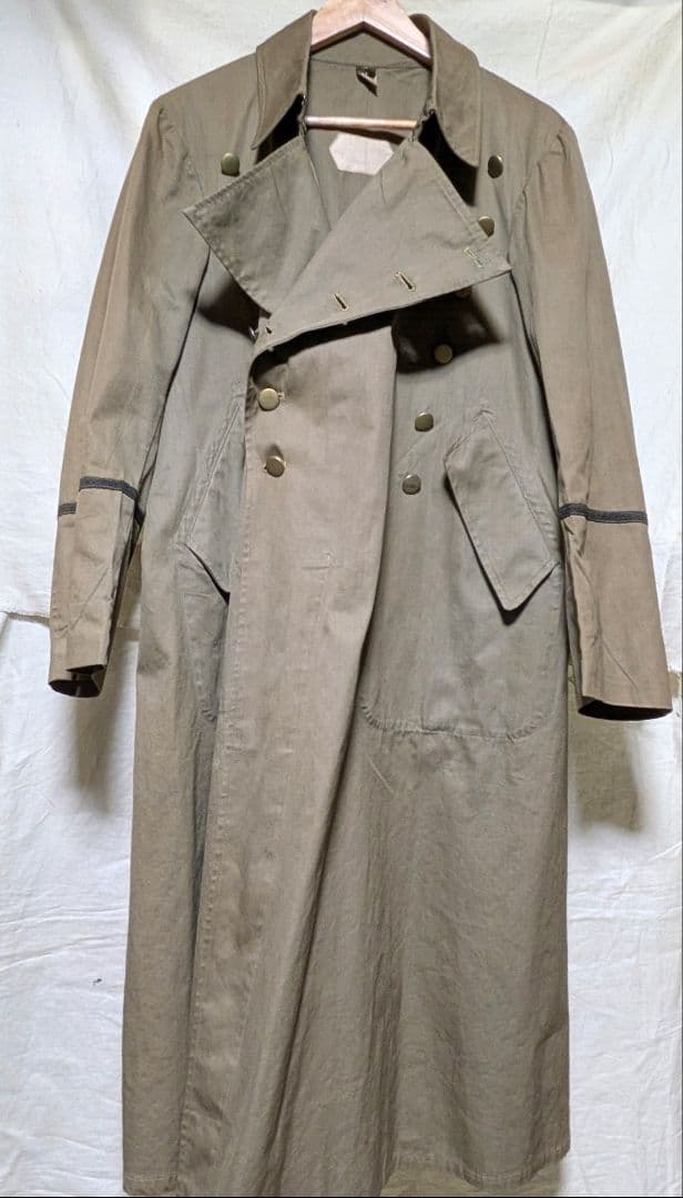 日本軍　陸軍　軍服　軍装　将校　春夏用　外套　コート　当時実物　未使用　美品