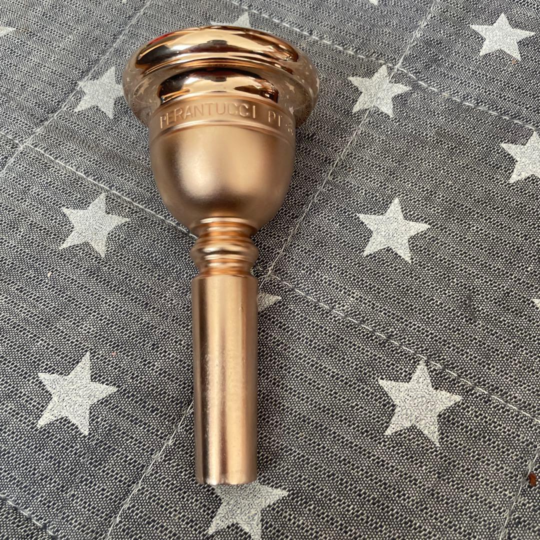ペラントゥッチマウスピース　PT65 ピンクゴールド加工　表面サテン仕上げ