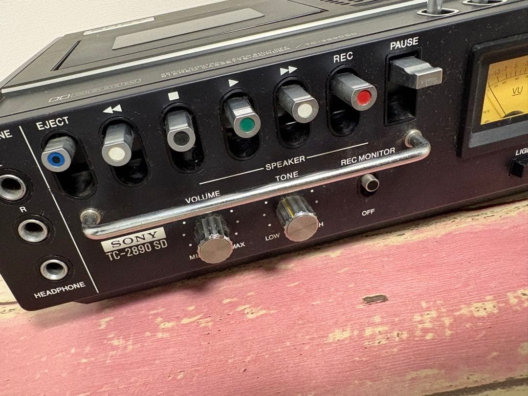 Sony TC-2890 SD カセットプレーヤー