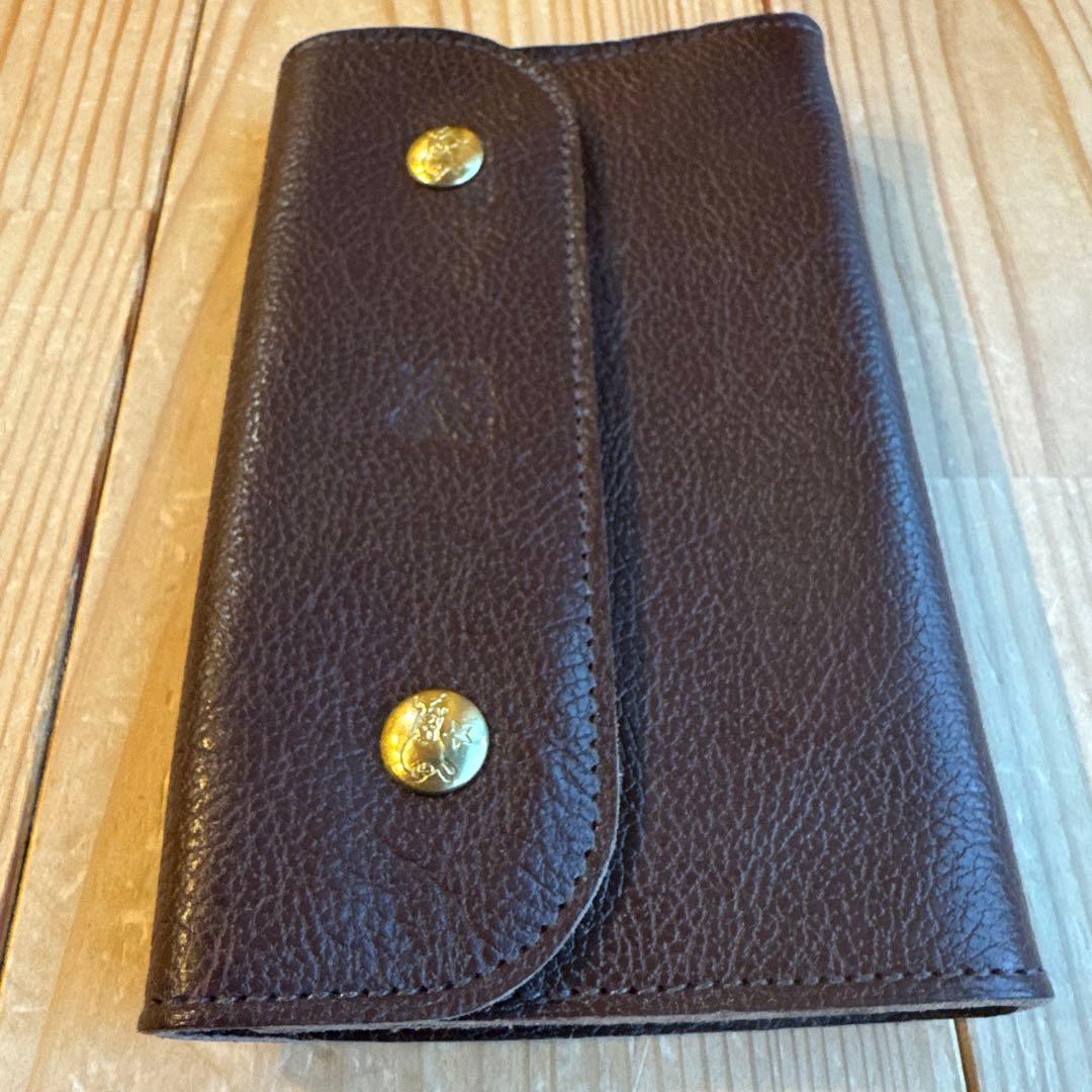 【新品】IL BISONTE ミディアムウォレット こげ茶☆