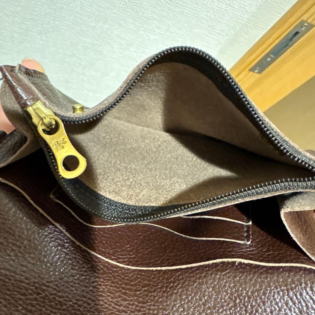 【新品】IL BISONTE ミディアムウォレット こげ茶☆