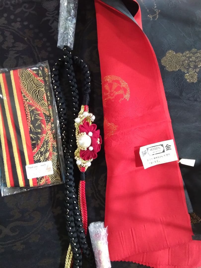 振袖フルセット、正絹絞り成人式、重ね衿帯揚げ帯締め、京うるし箔袋帯、襦袢