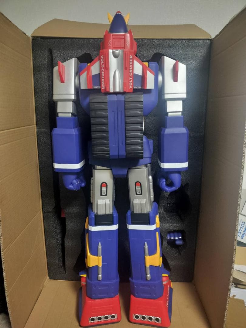 100cm 新品 超電磁マシーン ボルテスV 　スーパージャンボソフビ