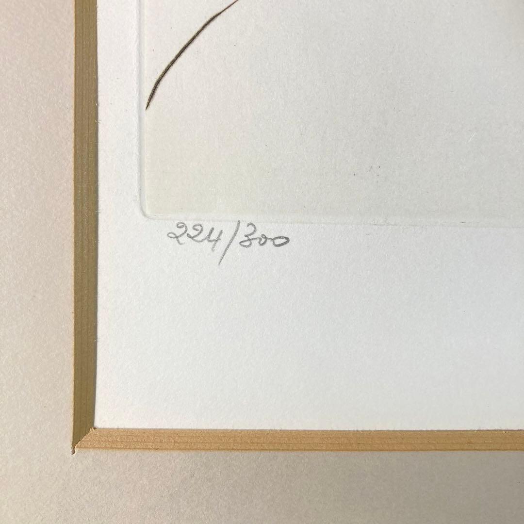 【真作保証】サルバドール・ダリ「神話」エッチング 直筆サイン 保証書有り 版画