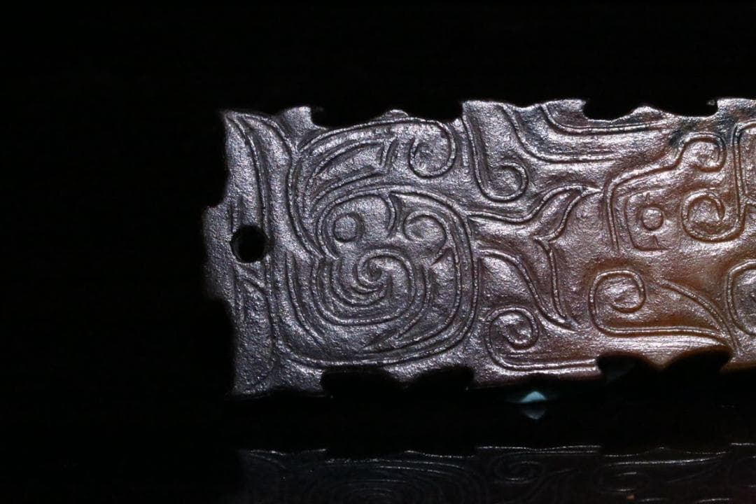 周代 鳳紋装身具 古玉和田玉 中国美術 骨董工芸収蔵品