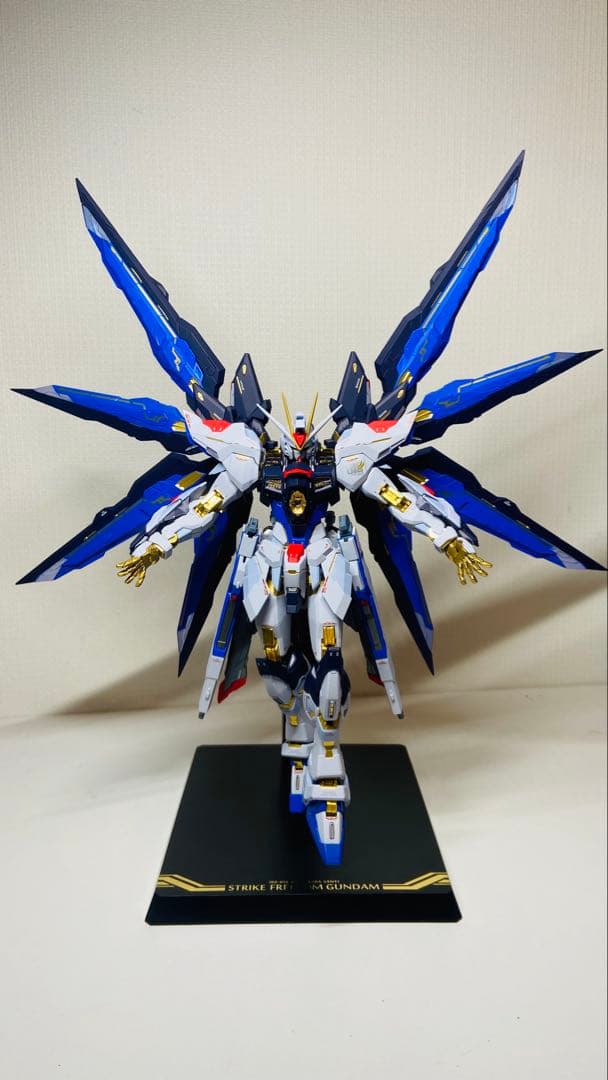 ストライクフリーダム + 光の翼セットSOUL BLUE L BUILD