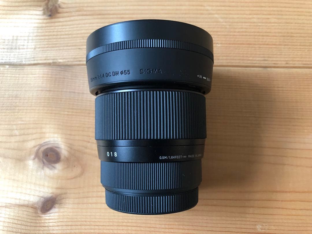 SIGMA シグマ Xマウント 56mm F1.4 DC DN fuji