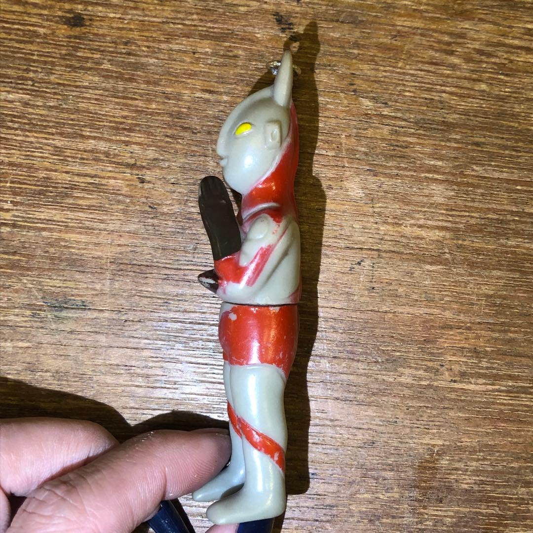 1967年製 ウルトラセブン ソフビ人形 ペンダント 円谷プロ 当時物