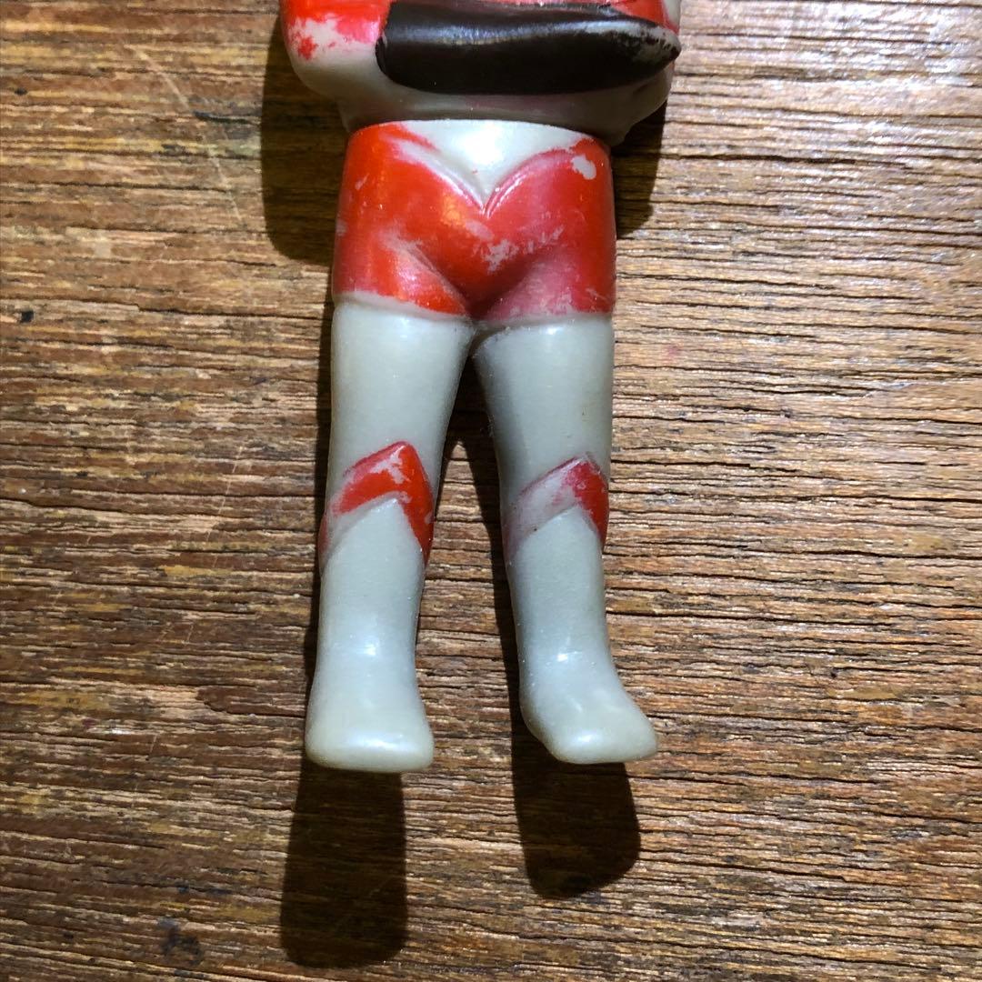 1967年製 ウルトラセブン ソフビ人形 ペンダント 円谷プロ 当時物