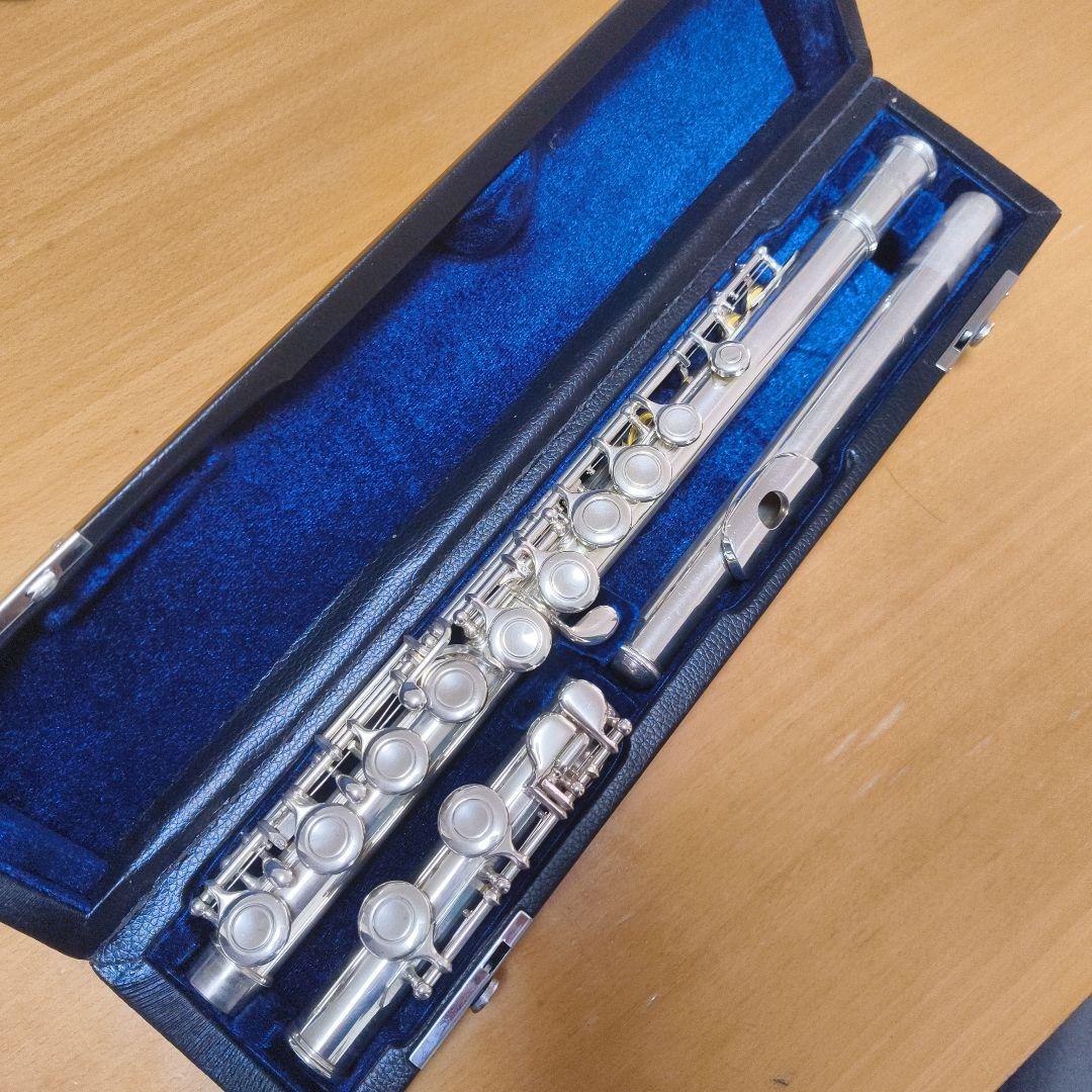 頭部管銀製　ヤマハフルート YFL311Ⅱ Eメカ付き