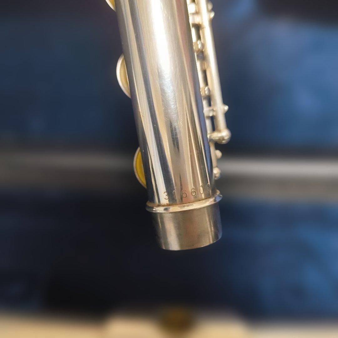 頭部管銀製　ヤマハフルート YFL311Ⅱ Eメカ付き