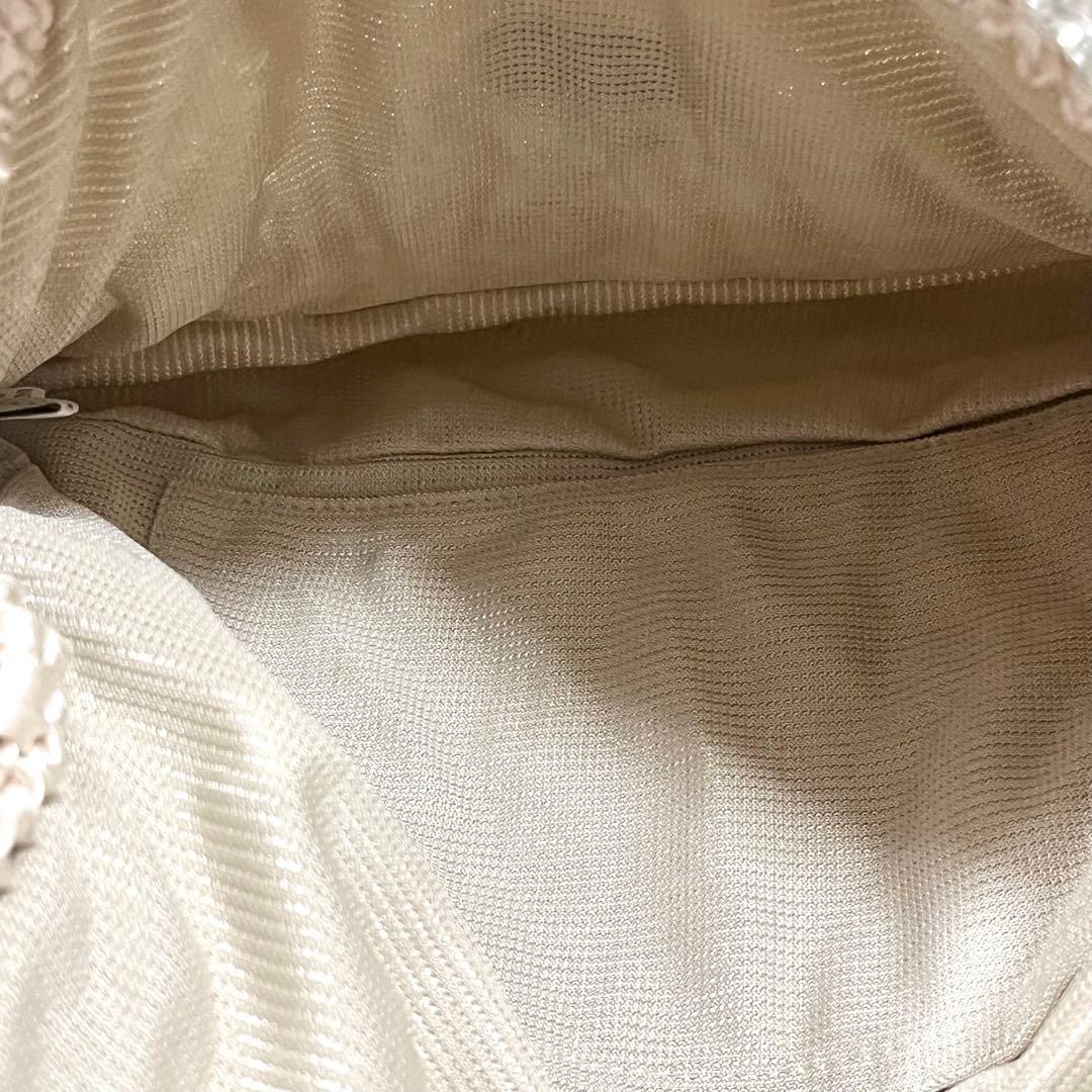 【極美品】ANTEPRIMA ルケットⅡ シルバー ワイヤー　ショルダーバッグ