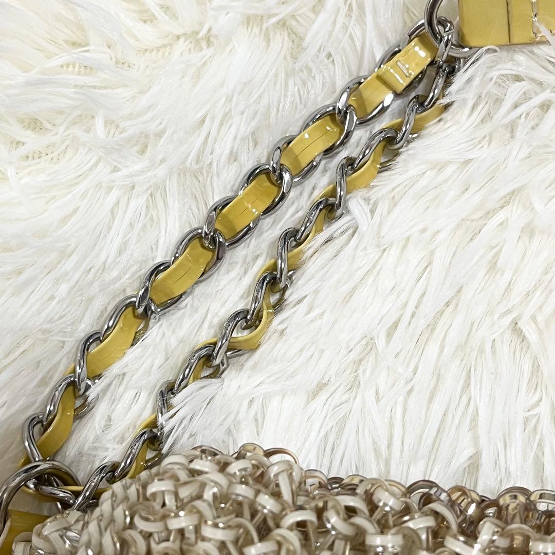 【極美品】ANTEPRIMA ルケットⅡ シルバー ワイヤー　ショルダーバッグ