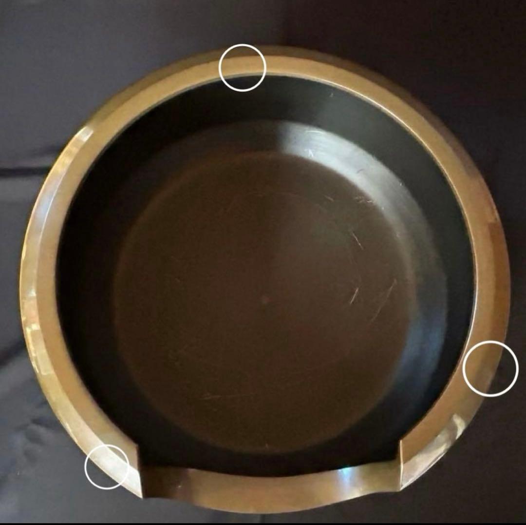 【訳あり‼️ジャンク❗️未使用‼️】茶道具3点セット　風炉・五徳・風炉釜