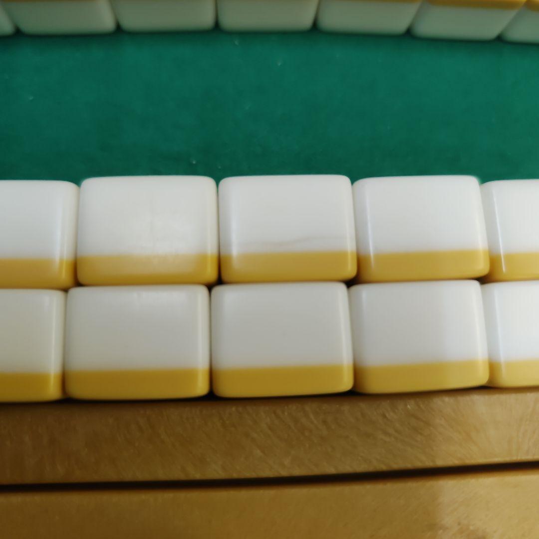 マツオカ　センチュリー　BG牌　黄色青色2面　ゲタトレー付き