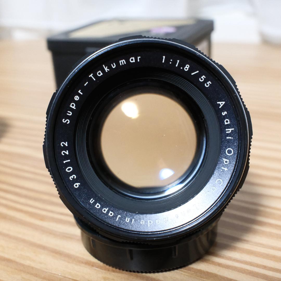 ペンタックス　Super-Takumar 55mm f/1.8 +アダプター