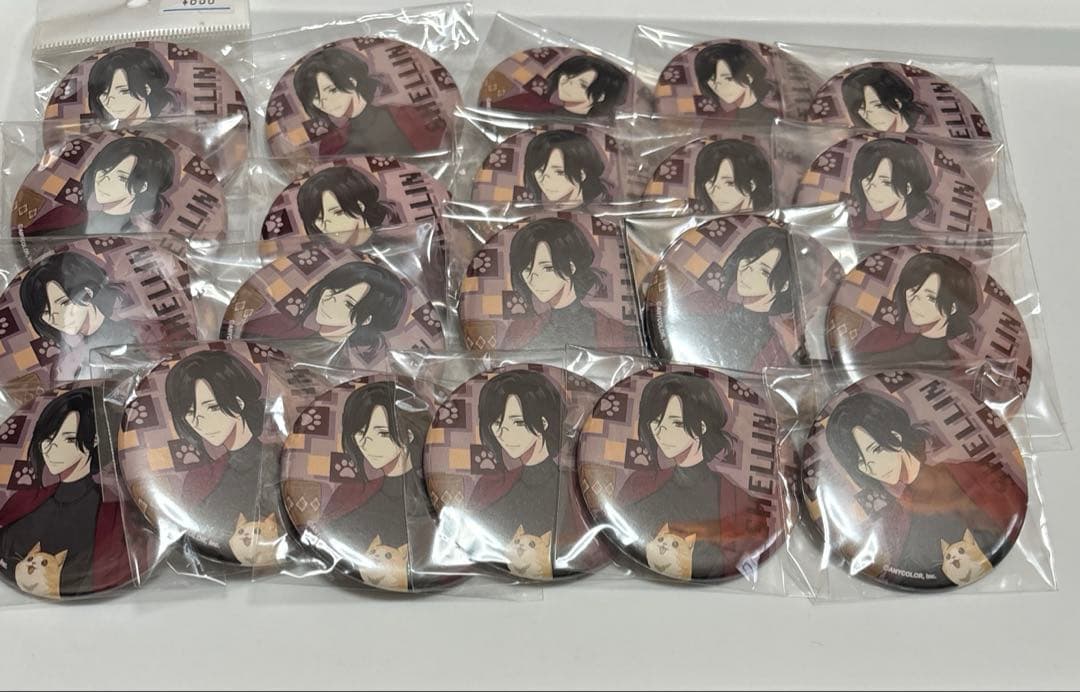 にじさんじ まねきねこ シェリン・バーガンディ 缶バッジ