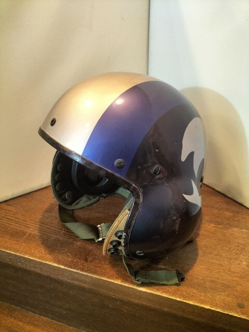 GENTEX ヘリコプターヘルメット　米軍払い下げ　XL　80's