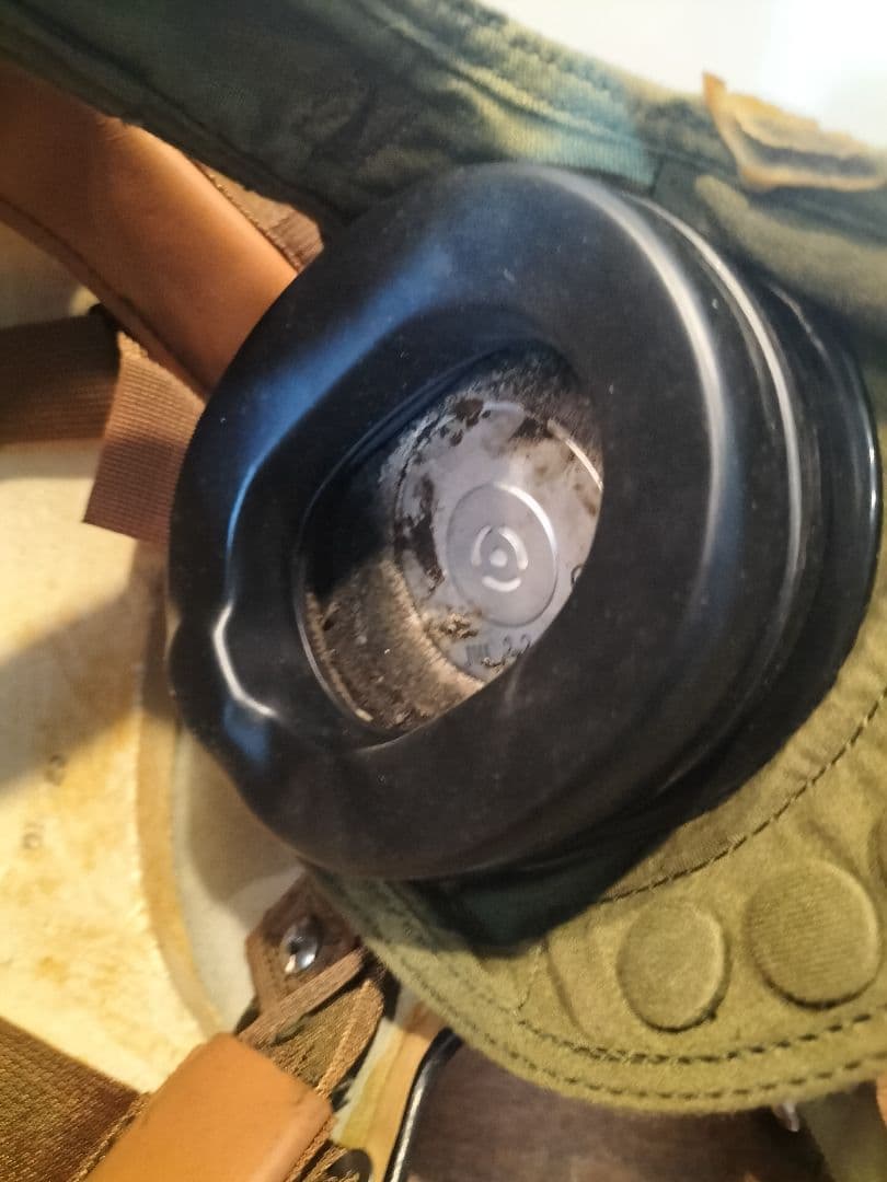 GENTEX ヘリコプターヘルメット　米軍払い下げ　XL　80's