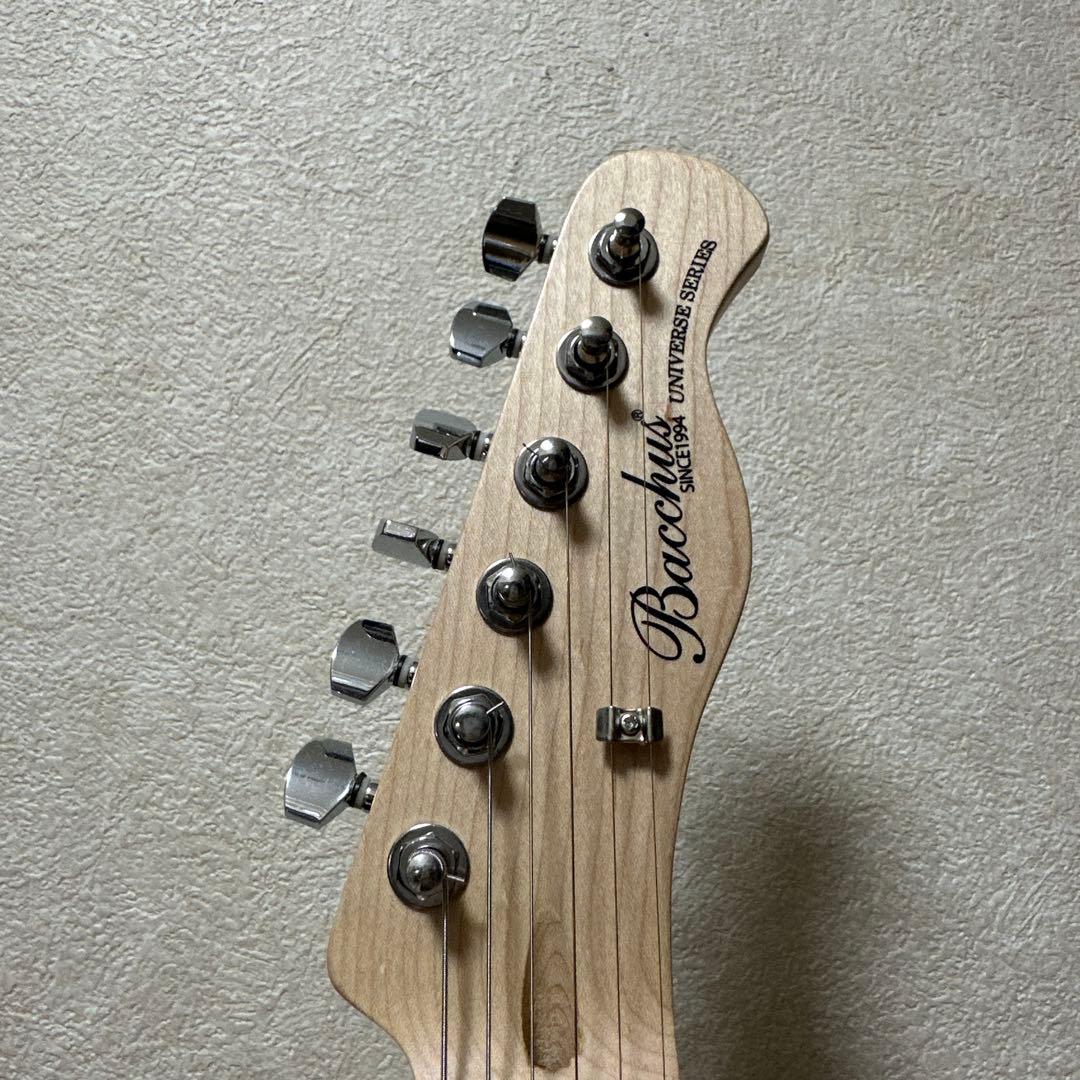 8/10まで Bacchus テレキャスタータイプ エレキギター ケース付き